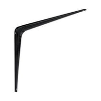 National Hardware N218-981 Shelf Bracket, Black, 12 x 14 In. - Quantity 20