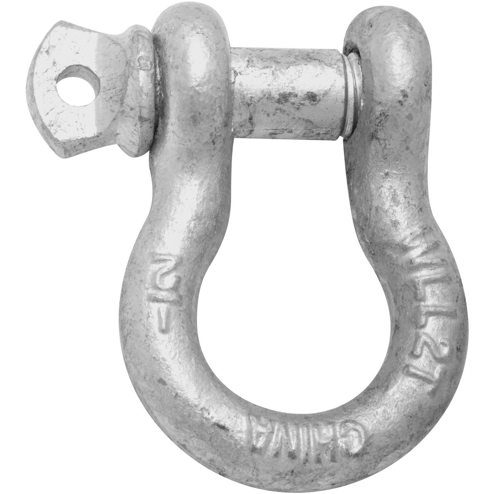 National Hardware Galvanized Steel Anchor Shackle 4000 lb. cap. National Hardware Galvanized Steel Anchor Shackle 4000 lb. cap.