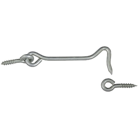 National Hardware N226-373 V2000 Hooks and Eye in Zinc plated,4 Inch