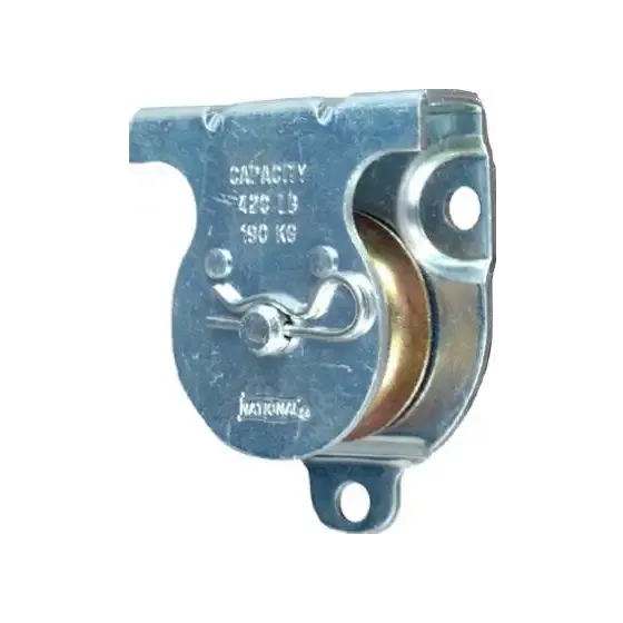 National Hardware N233247 Wall Ceiling Mount Single Pulley 11/2 Inch