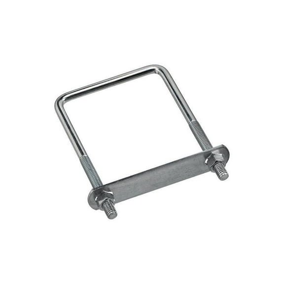 National Hardware N245-019 2192BC Lumber Size Square U Bolt in Zinc plated