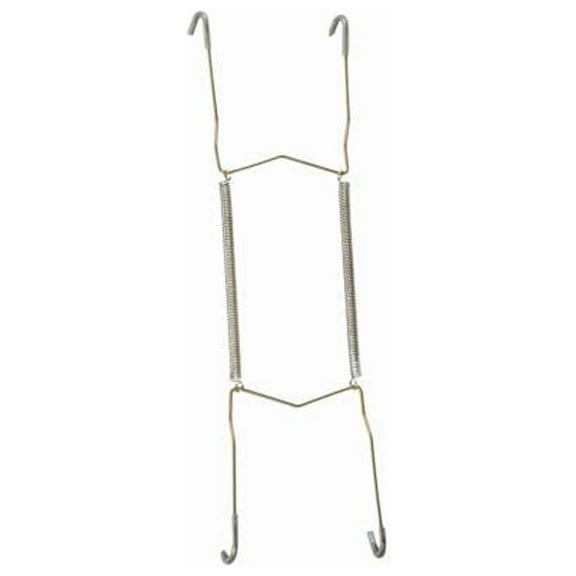 National Hardware N259-978 Plate Hanger, Brass Finish, 8-11 In. Plates - Quantity 5