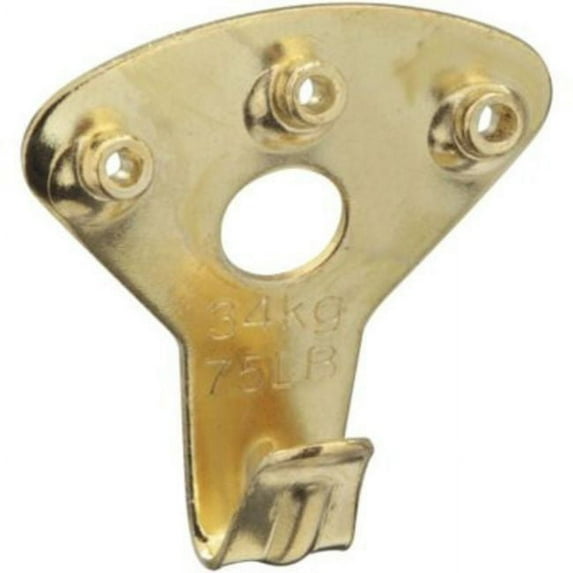 National Hardware N260-109 V2532 Premium Hanger in Brass