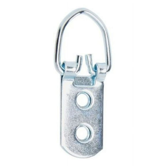 National Hardware N261-490 10 Piece D-Ring Picture Hangers with Screws Holds up to 60 LBS