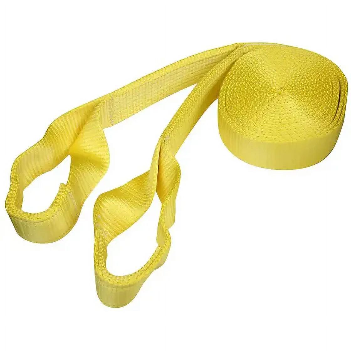 National Hardware N264051 Tow Strap With Loops 20 Foot 4000 Pound Safe