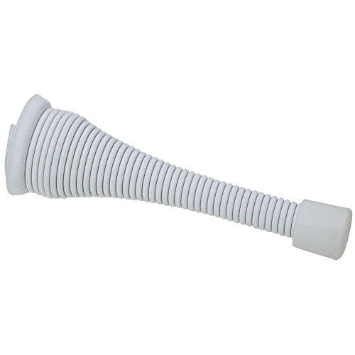 National Hardware N265-256 Spring Door Stop, White, 3"