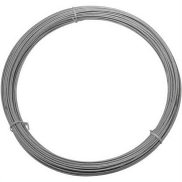 National Hardware N266-981 2568BC Wire, Steel, Galvanized, 14 Gauge,  00'L
