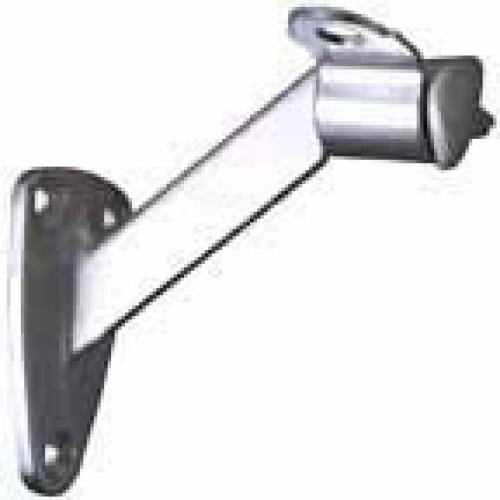 National Hardware N274-274 Handrail Bracket with Strap 250 lb Weight Capacity Zinc Satin Chrome
