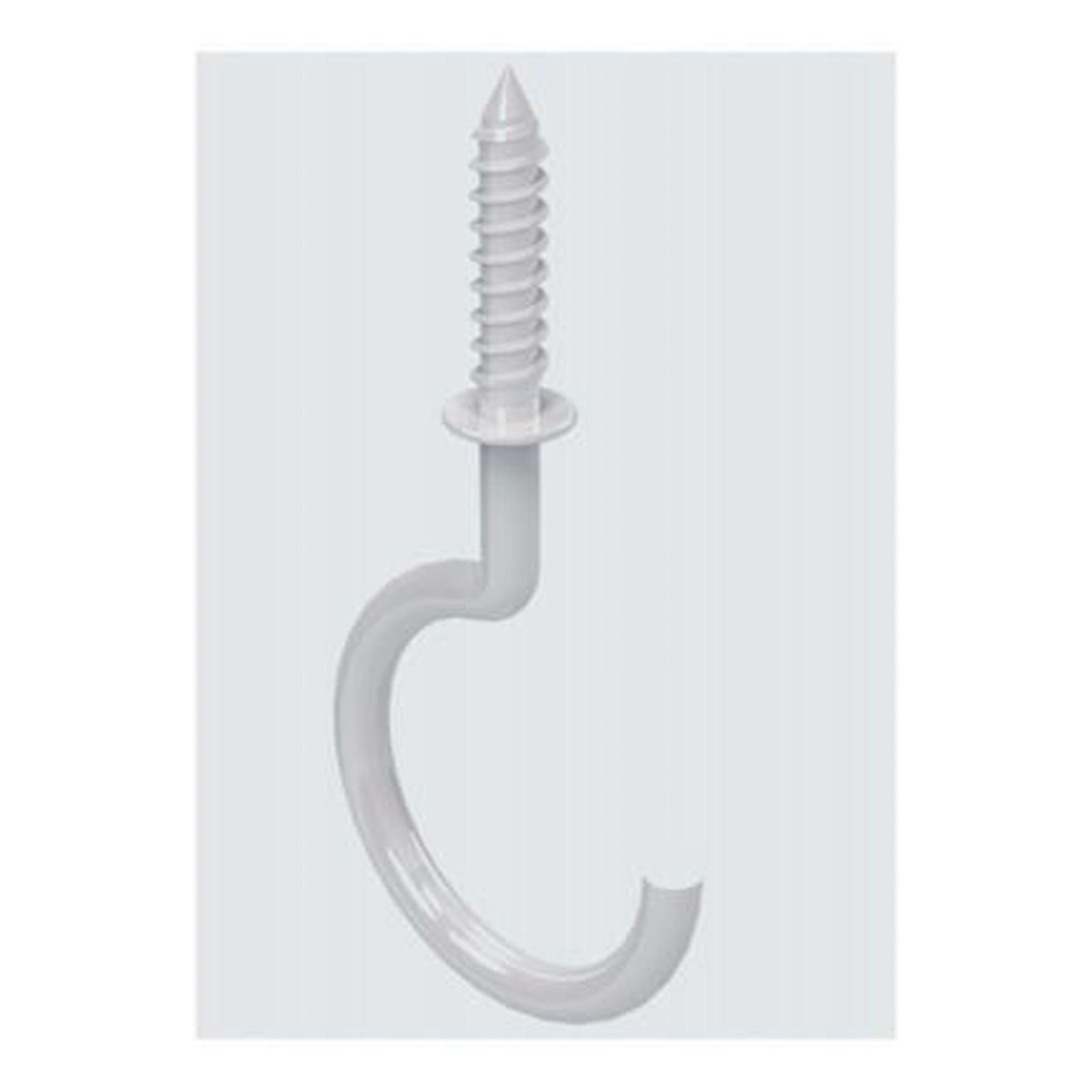 National Hardware N274951 Outdoor Ceiling Plant Hook, White, 20Lb