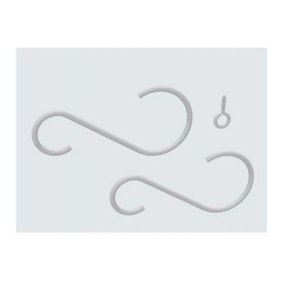 National Hardware N275-164 Extension Hook, White - Quantity 60