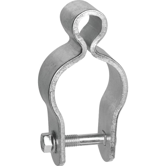 National Hardware N275-495 299BC Pipe Gate Hinge Zinc Plated, 2"