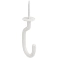 thumbnail image 1 of National Hardware N275-525 Modern Ceiling Hook, 3-11/32", White, 1 of 1
