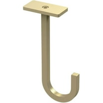 National Hardware N275-533 Extended Ceiling Hook, 5", Brushed Gold