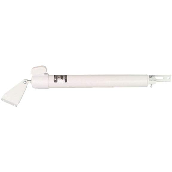 National Hardware N279-002 V1370 Touch 'n Hold Door Closer in White