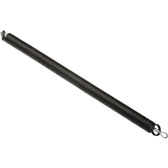 National Hardware N281-089 7690 Garage Door Extension Spring in Black — Standard Mounting Hardware, Drop-In Replacement