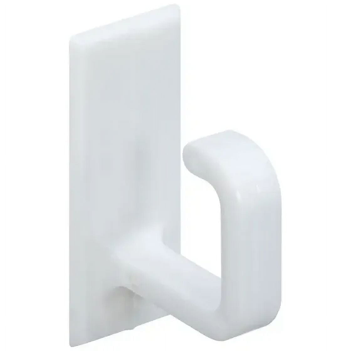 National Hardware N308-106 Self Adhesive Cup Hooks White Plastic 6