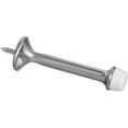 thumbnail image 1 of National Hardware N325-464 Door Stop, 3-1/2 in L, 2-3/4 in W, 3 in Projection, Zinc, Satin Nickel, 1 of 2