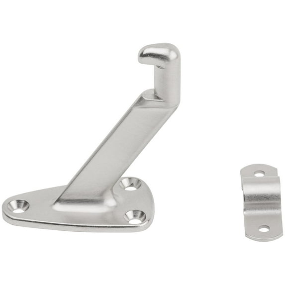 National Hardware Gallery Series Satin Nickel Handrail Bracket N325-548