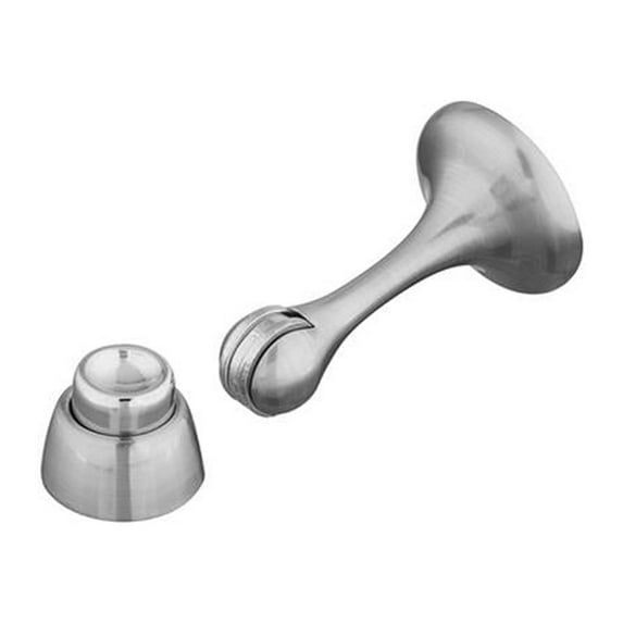 National Hardware N328-195 Door Stop With Catch, Magnetic, Satin Nickel, 3 In. - Quantity 5