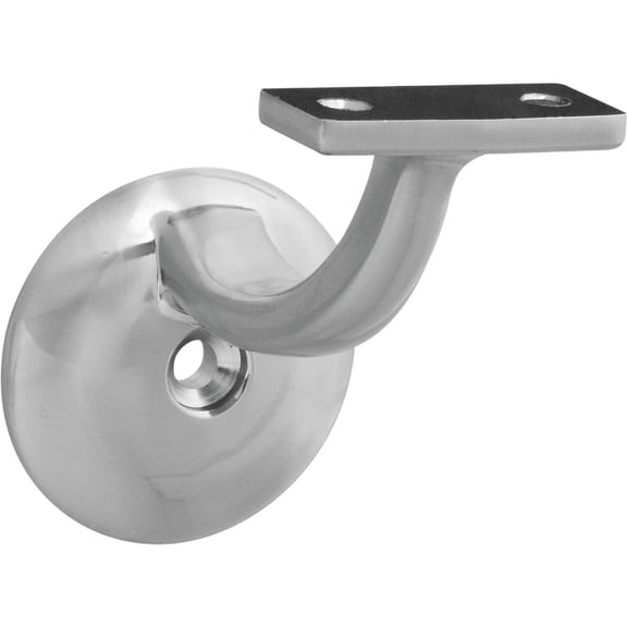 National Hardware N332-825 V140 Handrail Bracket in Satin Nickel