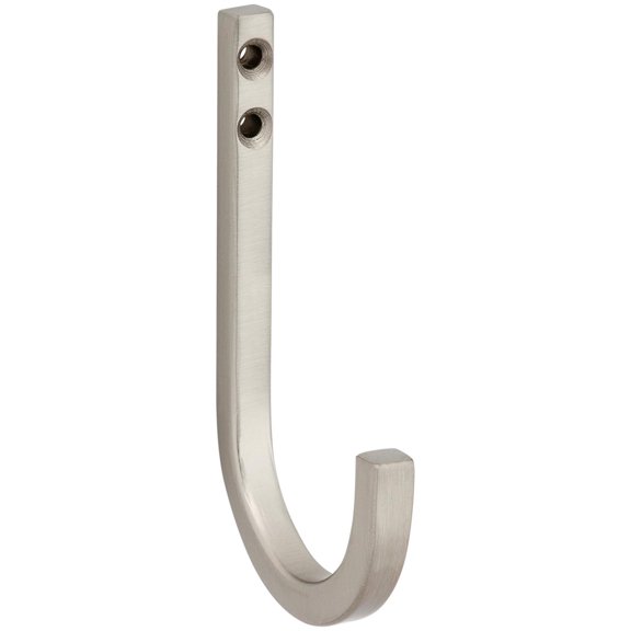 National Hardware N337-904 Reed Multi-Purpose Hook, 4", Satin Nickel