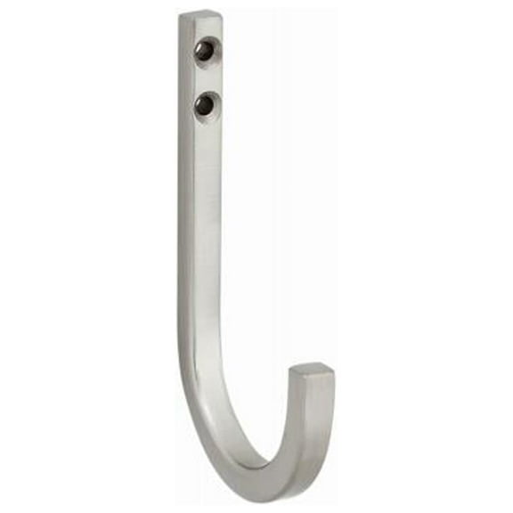 National Hardware N337-904 Reed Wall Hook, Satin Nickel - Quantity 10