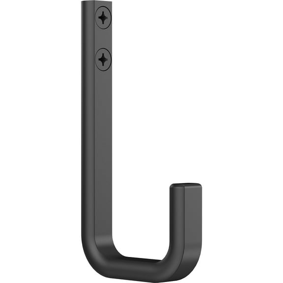National Hardware N337-915 Reed Modern Hook, 4", Matte Black
