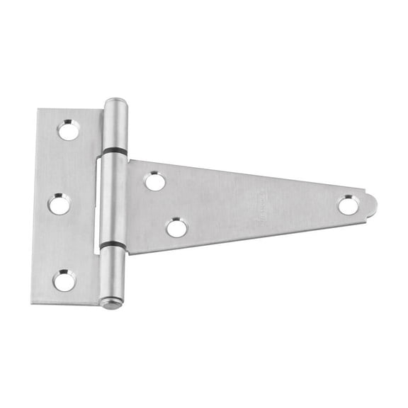 National Hardware N342-501 V285 Extra Heavy T Hinge in Stainless Steel