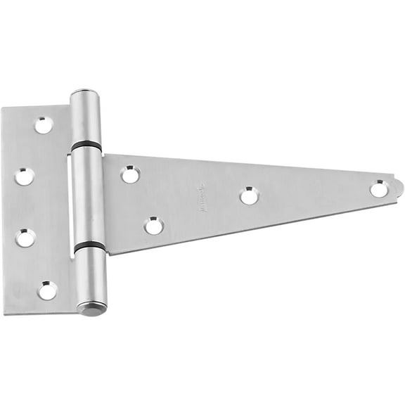 National Hardware N342-519 V285 Extra Heavy T Hinge in Stainless Steel
