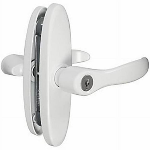 National Hardware N349-399 V1332 Decorative Lever, White