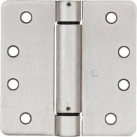 4-inch Satin Nickel Self-Closing Interior Door Hinge
