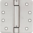 thumbnail image 1 of National Hardware 4 in. L Satin Nickel Spring Hinge 1 pk, 1 of 3