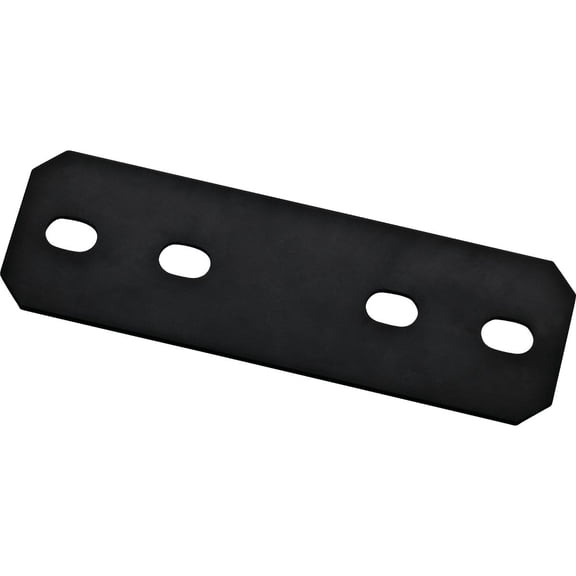 National Hardware N351-453 9-1/2 X 3 X 1/8 Black Mending Plate