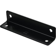 National Hardware N351-486 1212BC Corner Brace in Black finish,1.6x7x1/8
