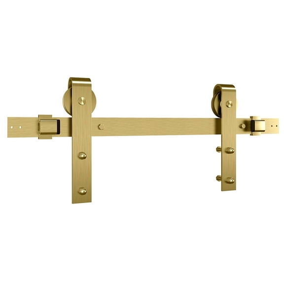 National Hardware N700-006 Designer 72" Barn Door Track And Hardware Kit