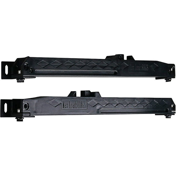 National Hardware Sliding Barn Door Hardware Kit Soft Close - Matte Black