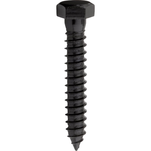 National Hardware N800-022 Lag Screw Made of Galvanized Steel Used to Install Outdoor Reinforcement Hardware Collection, Blacks on Pergolas Gazebos Arches and Raised Garden Beds, 1/2x 3, 8 Pack