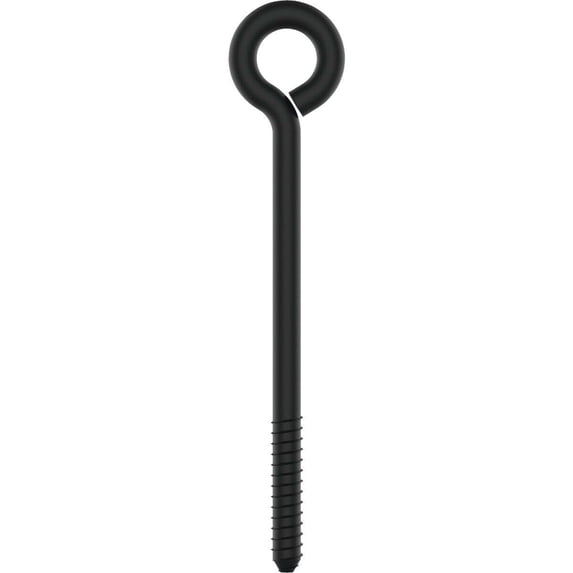 National Hardware N820-088 Lag Screw Eyes, 6, 5/16" × 6", Storm Shine Finish