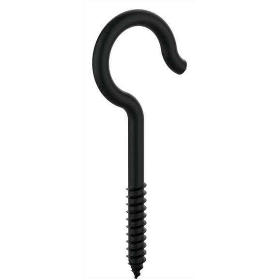 National Hardware N820-122 Ceiling Hooks, #3, 4-1/8", Storm Shine Finish