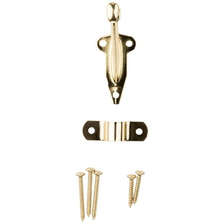 National Hardware Bright Brass Handrail Bracket with Fasteners N830-131