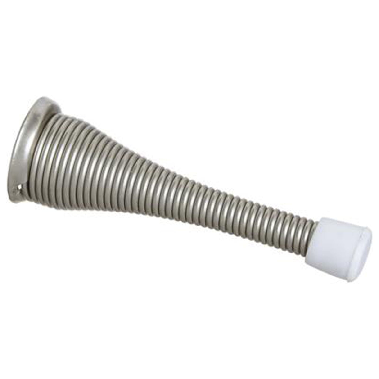 National Hardware N830-157 Spring Door Stop, Satin Nickel - Quantity 40