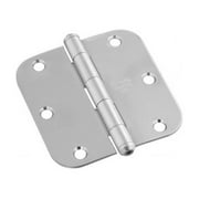 National Hardware N830-269 Door Hinge, Interior, Round-Edge, Stainless Steel, 3-1/2 In. - Quantity 1