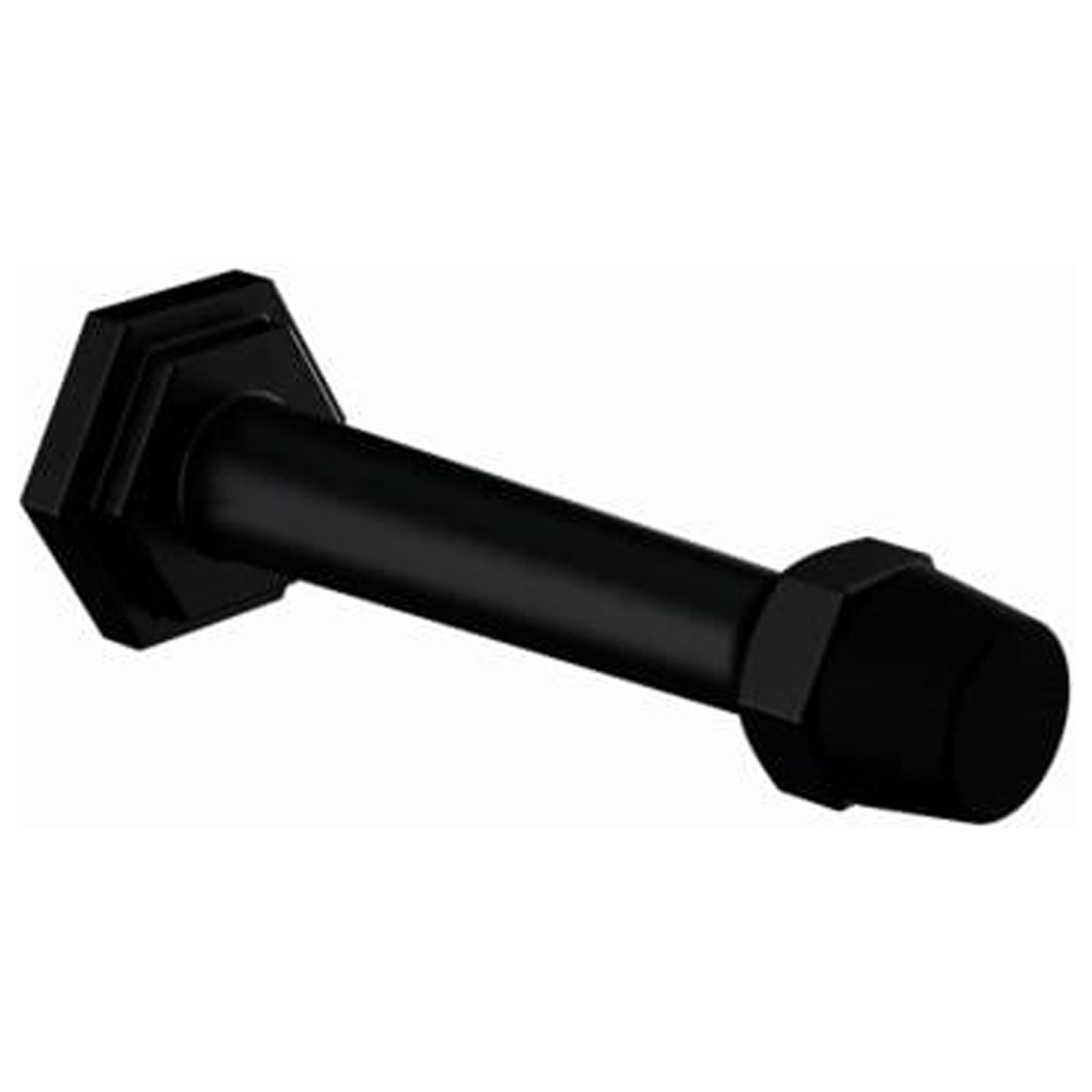 National Hardware N830-530 Powell Door Stop, Matte Black - Quantity 10