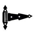 thumbnail image 1 of National Hardware National Hardware - N165-472 - 7 in. L Black Ornamental Spring T Hinge - 2/Pack, 1 of 1