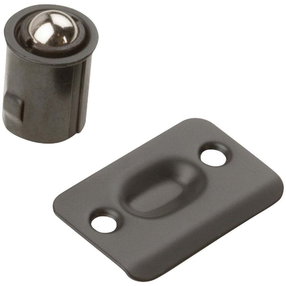 National Hardware Drive-In Ball Catch N830-108 - Oil Rubbed Bronze - 1 Piece