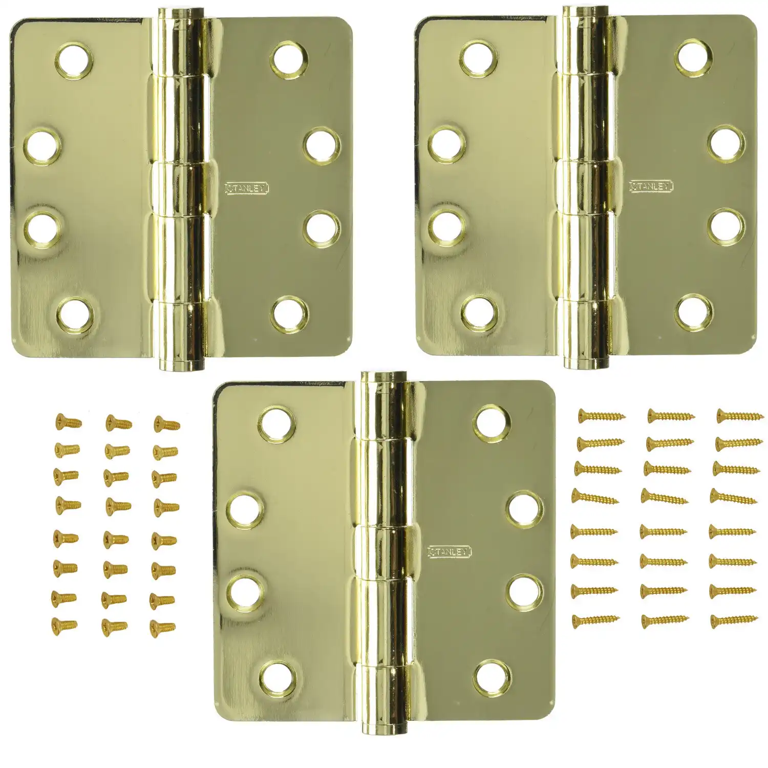National Hardware S8208033 Stanley Commercial Door Hinges 4 Inch 1/4