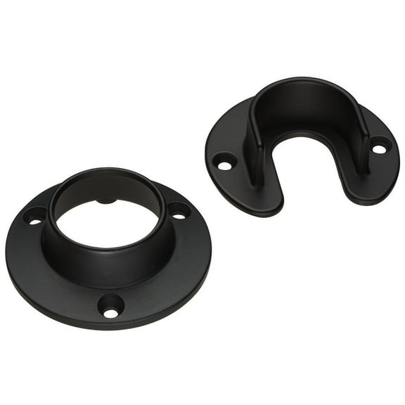 National Hardware S833-863 V8185 Flange Set in Oil Rubbed Bronze, 1-5/16" Diameter