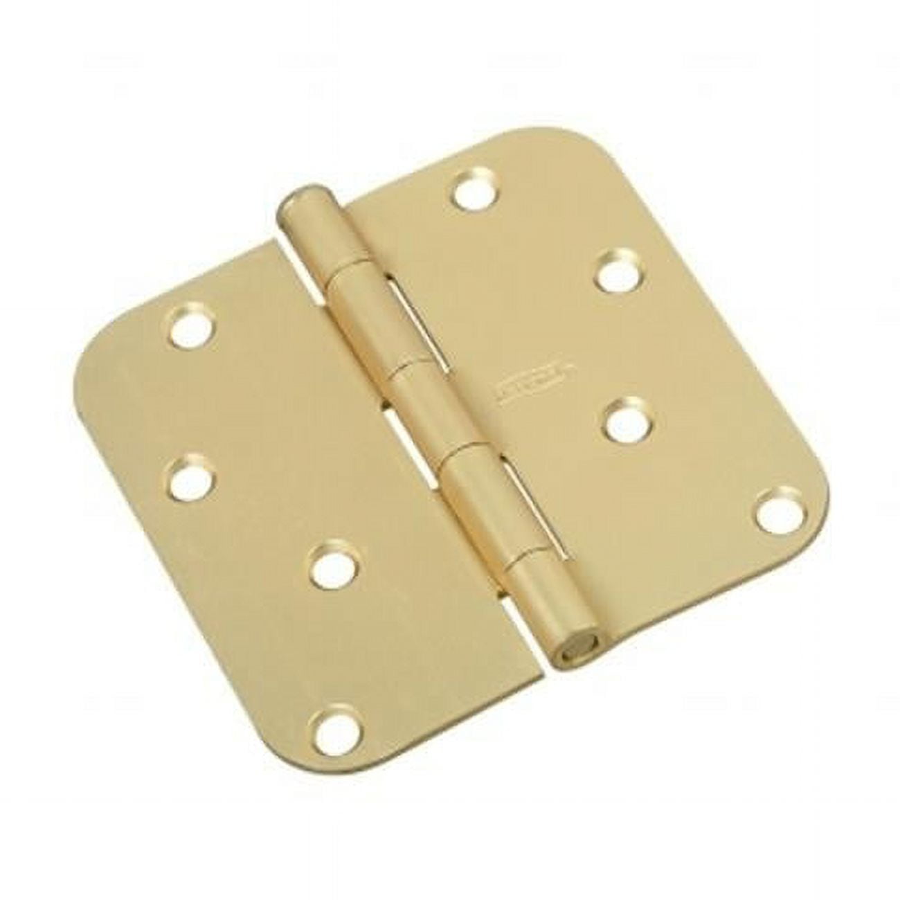 Satin Brass 4" Steel Butt Door Hinge