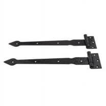 National Hardware - SPB8441 13-1/2" Spear T-Hinge 2/pk - Black