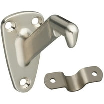 National Hardware Satin Nickel Zinc Handrail Bracket with Steel Strap N830-117